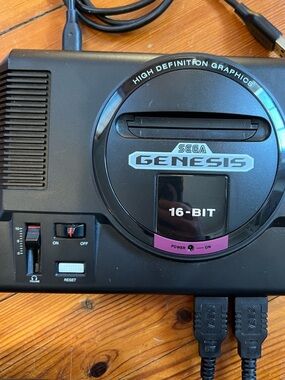 SEGA Genesis 16-Bit Console - Black